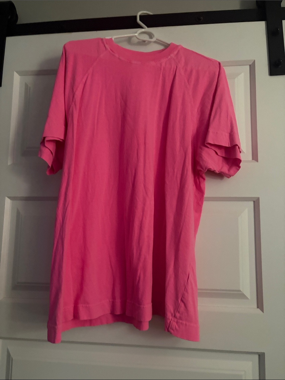 FP Movement by Free People Short Sleeve Tee in Bright Pink